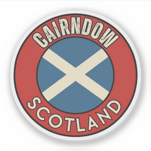 Cairndow, Scotland シール (正面)