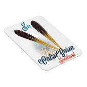 CairnGorm Scotland Skiポスター マグネット (右側)