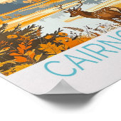 Cairngorms旅行ポスター – スコットランド旅行ウォール ポスター (角)