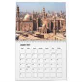 Cairo-Egypt Calendar カレンダー (1月 2027)