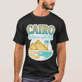 Cairo Whispers of the Nile – Desert & Pyramids Tシャツ