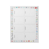 CAIS第2学年ウィークリープランナー – クラス2030 ノートパッド (回転)