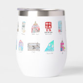 CAIS第2級ワインタンブラー – 赤クラス (右面)