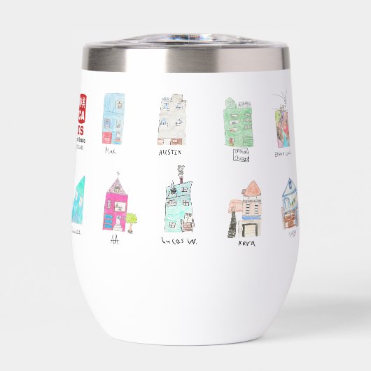 CAIS第2級ワインタンブラー – 赤クラス (正面)