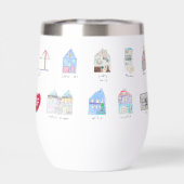 CAIS第2級ワインタンブラー – 赤クラス (背面)