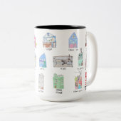 CAIS 2年生マグカップ – RED CLASS ツートーンマグカップ (正面右)