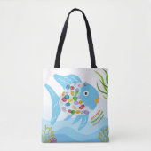 CAIS Kオレンジ/グリーントート トートバッグ (正面)