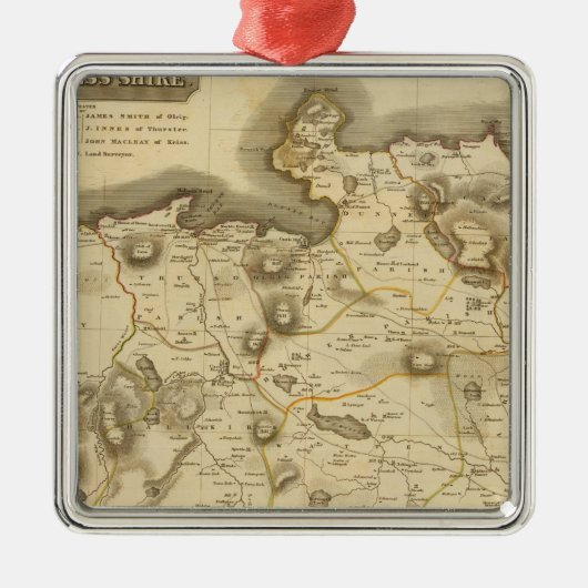 Caithnessの諸州 メタルオーナメント (正面)