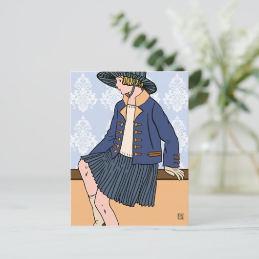 Caitlin in Blue – はがき (スタンド正面)
