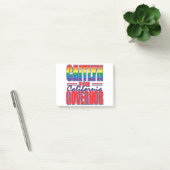 Caitlyn-for-GOV-ゲイ-プライド – フラグ – カル – ポストイット (オフィス)