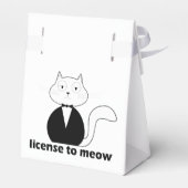 Caixa Cat, License to Meow フェイバーボックス (裏面サイド)