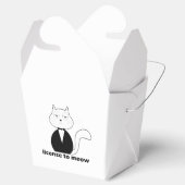 Caixa de presente - Cat, License to Meow フェイバーボックス (オープン)