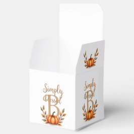 Caixinha de Lembrancinhas "Simply Blessed" フェイバーボックス