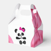 Caixinha para lembrancinhas Maletinha Panda フェイバーボックス (正面サイド)