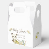 Caja Baby Shower Panda フェイバーボックス (オープン)