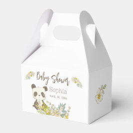 Caja Baby Shower Panda フェイバーボックス