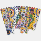 Caja de Palomitas con Estampado Psicodélico Retro  フェイバーボックス (見開き)