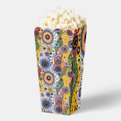 Caja de Palomitas con Estampado Psicodélico Retro  フェイバーボックス (はじけた状態)