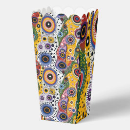 Caja de Palomitas con Estampado Psicodélico Retro  フェイバーボックス