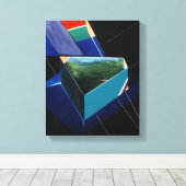 Caja de Pandora キャンバスプリント (インサイチュ (ウッドフロア))