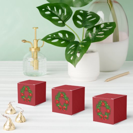 Caja de Regalo - Árbol de Navidad 06 フェイバーボックス (複数)