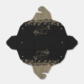 Caja de regalo con acción de gracias con hojas フェイバーボックス (折り畳みなし)