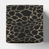 Caja de regalo con brillo y agradecimiento フェイバーボックス (上部)