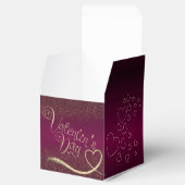 Caja de regalo con corazones de san Valentin フェイバーボックス (オープン)