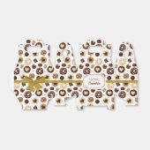 Caja de regalo con diferentes dulces de chocolate フェイバーボックス (折り畳みなし)