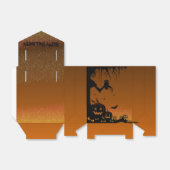 Caja de regalo con feliz halloween フェイバーボックス (折り畳みなし)