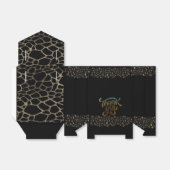 Caja de regalo elegante con agradecimiento フェイバーボックス (折り畳みなし)