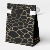 Caja de regalo elegante con agradecimiento フェイバーボックス (裏面サイド)