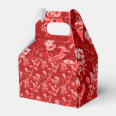 Caja de regalo flores rojas フェイバーボックス (裏面サイド)