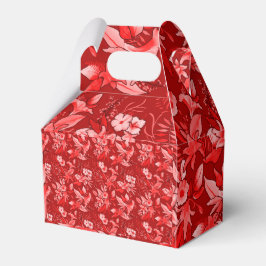 Caja de regalo flores rojas フェイバーボックス