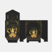 Caja de regalo negra para Halloween フェイバーボックス (折り畳みなし)