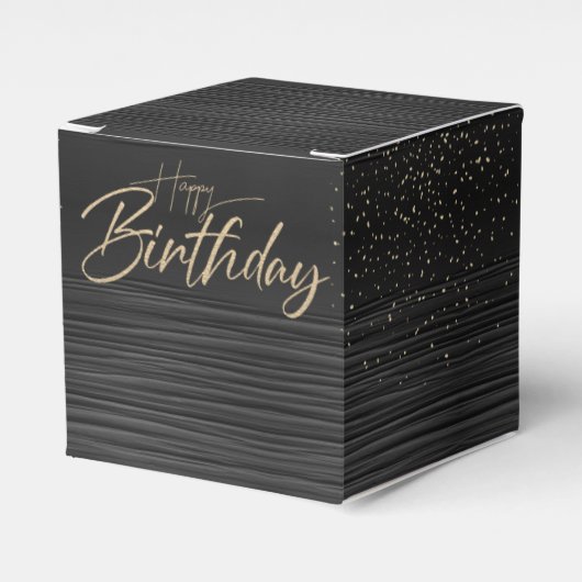 Caja de regalo para cumpleaños lujosa フェイバーボックス (正面サイド)