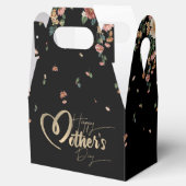 Caja de regalo para día de la madre con flores フェイバーボックス (オープン)