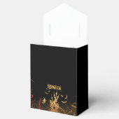 Caja de regalo para HALLOWEEN con purpurina フェイバーボックス (オープン)