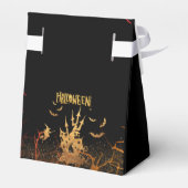 Caja de regalo para HALLOWEEN con purpurina フェイバーボックス (裏面サイド)