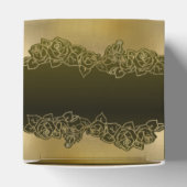 Caja de regalo verde hermoso para día de madre フェイバーボックス (上部)