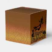 Caja para regalo con corazón y feliz Halloween フェイバーボックス (裏面サイド)
