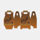 Caja para regalo de Halloween con bruja フェイバーボックス (折り畳みなし)