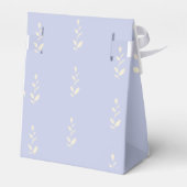 Caja para regalos con diseño floral. フェイバーボックス (裏面サイド)