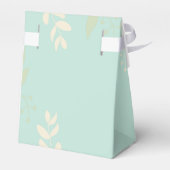 Caja para regalos con diseño floral. フェイバーボックス (裏面サイド)