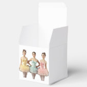 Caja para regalos con preciosas bailarinas フェイバーボックス (オープン)