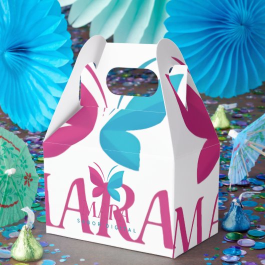 Caja para Regalos: Estilo Digital Mara フェイバーボックス (パーティー)