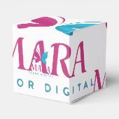 Caja para Regalos: Estilo Digital Mara フェイバーボックス (裏面サイド)