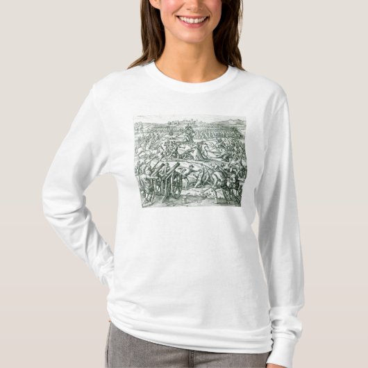 Cajamarca 1532年の戦い tシャツ (正面)