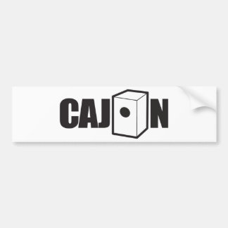 Cajon バンパーステッカー