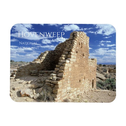 Cajon Unit Restes, Hovenweep National Monument, UT マグネット (横)